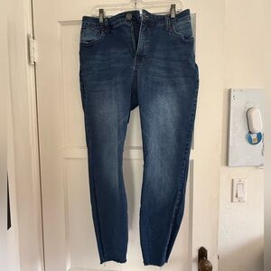 Kut from the Kloth Dark Blue Skinny Jeans